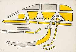 Schematic skull of a tetrapod