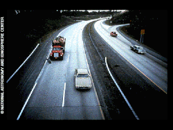 Route 13 in Ithaca, photographed for the Voyager Golden Record
