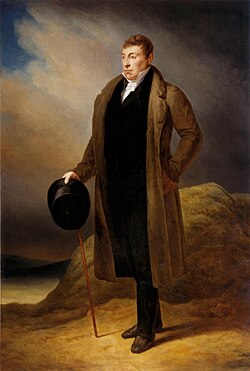 An 1824 portrait of the Marquis de Lafayette by Ary Scheffer