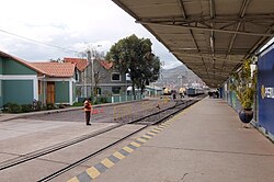 Train station in Wanchaq, Cusco