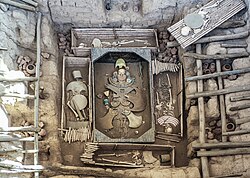 The Lord of Sipán, Royal Tombs of Sipán museum, Lambayeque, Peru
