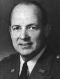 Morrison as a Major General in the Army Reserve.