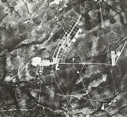 Brasília in 1958. Only Asa Sul is already leased, and Ministries Esplanade is also visible.