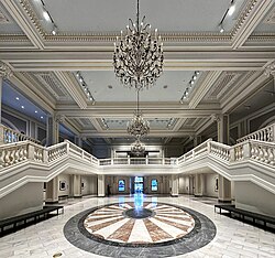 Interior of the main floor