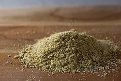 Golden flax seed meal