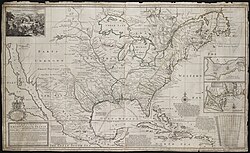 A new map of the north parts of America claimed by France under the names of Louisiana in 1720 by Herman Moll