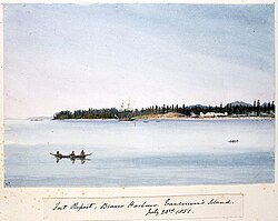 Fort Rupert, Vancouver Island, 1851
