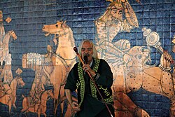 Valiollah Torabi, Iranian naqqāl (storyteller) of Shahnameh