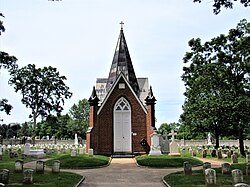 Mother Seton's former tomb
