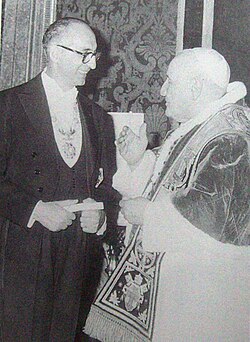 Arturo Frondizi with John XXIII.