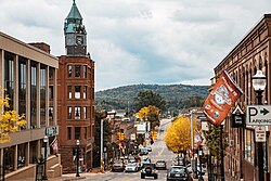 Marquette, Michigan, is home to a vast snowmobile trail system.