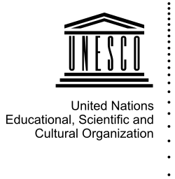 The UNESCO division of the UN logo