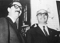Janio Quadros and Arturo Frondizi.