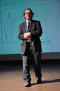 Penrose at a conference c. 2011