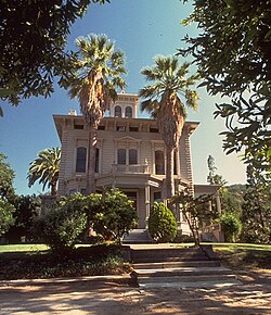The Italianate 1883 John Muir Mansion in Martinez, California