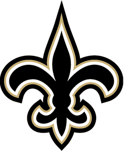 The fleur-de-lis, a French heraldic symbol, is prominent in the culture of Louisiana. It is the primary symbol of the Saints.