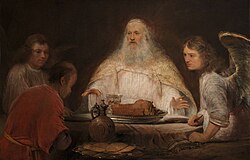 Abraham and the Angels, by Aert de Gelder, c. 1680–1685 (Museum Boijmans Van Beuningen, Rotterdam)