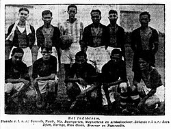 Dutch East Indies squad's pioneer, the predecessor of the Indonesia national team