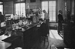 Chemists working at Caltech in 1923
