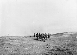 New Zealand Brigade patrol in the Jordan Valley.