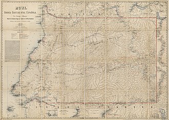 A map of Spanish Guinea