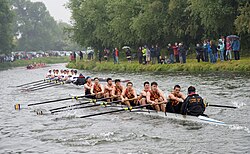 Bumps race on the River Cam