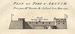 The Portuguese Empire ruled Arguin (Portuguese: Arguim) from 1445, after Prince Henry the Navigator set up a feitoria, until 1633.