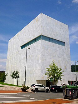 Auditorium building of the University of the Basque Country in Bilbao