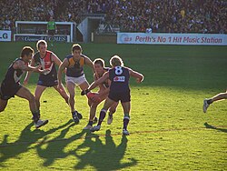 Matches between the two Western Australian teams, the West Coast Eagles and the Fremantle Dockers, are known as the Western Derby.