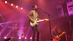 Dashboard Confessional performing in 2020