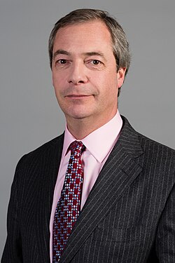 Nigel Farage, former leader of UKIP and the leader of the Reform UK, presents a prime-time show on GB News.
