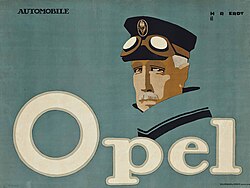 Opel-Werbung, 1911