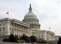 The Senate side of the United States Capitol in Washington, D.C.