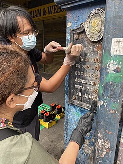 Restoration of a marker