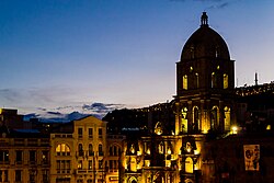 The Basilica of San Francisco, built in 1743