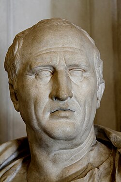 Marcus Tullius Cicero, leader of optimate opposition to the triumvirate who became an ally of Pompey