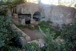 The monumental building at Luni sul Mignone in Blera, Italy, 3500 BCE