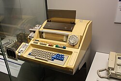 ITT Creed Model 23B teleprinter with telex dial-up facility