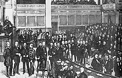 First session of the constituent North German Reichstag on 24 February 1867