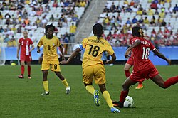 Zimbabwe women's national football team at the 2016 Olympic Games