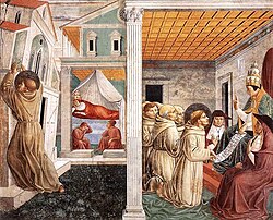 A dream of Innocent III and the Confirmation of the Rule of Saint Francis, Benozzo Gozzoli
