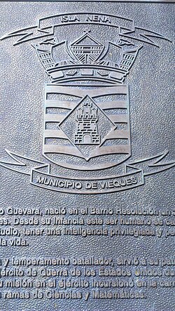 Municipio de Vieques plaque