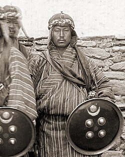 A royal guard of Bhutan in 1905