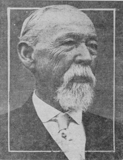 John Marshall, president of the Newport Navigation Company, at age 84 in 1919.