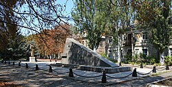 War memorial to victims of the Second World War