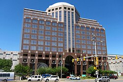 Washington Tower, designed by RTKL Associates, located above the Fashion Centre at Pentagon City