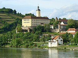 Old Neckar mill below Horneck Castle in Gundelsheim