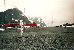 The Orcadas Base in 1996