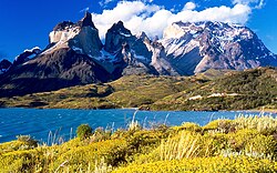 Torres del Paine National Park in Chilean Patagonia