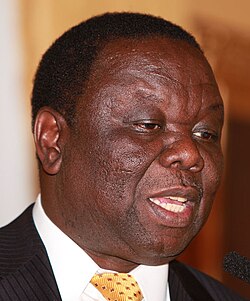 Morgan Tsvangirai led the MDC to growing success in opposing Mugabe's regime in the 2000 parliamentary election.